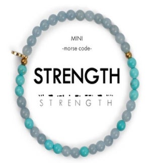MINIBRACELET/Strength-Blue
